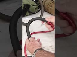Making a 90 degree bend in a car coolant hose