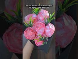 Paper rose Bouquet 💐 | Mother's day special #mother #mothersday #maa