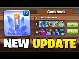 New Ice Block Spell and Cookbook in Clash of Clans!