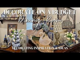 2025 BUDGET FRIENDLY HOME DECOR: Stunning Dining Room Decorating Ideas