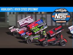 World of Outlaws NOS Energy Drink Sprint Cars | River Cities Speedway | May 30, 2025 | HIGHLIGHTS
