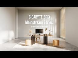 BRIX Mainstream | Ultra-Compact AI Mini PC with Next-Gen Intel Power