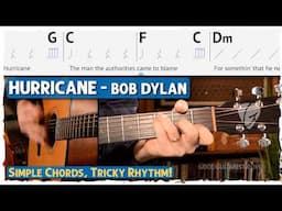 How to Play "Hurricane" by Bob Dylan – Full Guitar Lesson & Breakdown