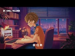 Rainy Night Study 🌧 Lofi Deep Focus WorkStudy Concentration [chill lo-fi hip hop beats]