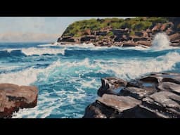 The SECRETS to Painting Realistic Waves!