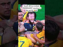 South Africa voted as the friendliest country in the world! 😱🇿🇦 #shorts #southafrica