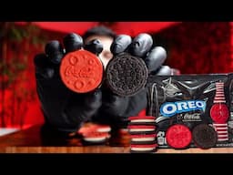 coca-cola oreos with milk | mukbang asmr (no talking)