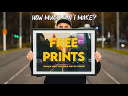 I Illegally Sold My Photos on the Street... Then This Happened...