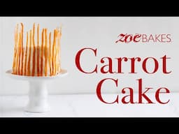 Best-Ever Homemade Carrot Cake with Candied Carrot Peels