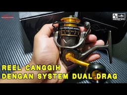 REEL PANCING TERBARU DENGAN DUAL DRAG CAKRAM D1000HG SPINNING REEL