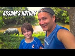SWISS Family EXPLORES ASSAM'S NATURE 🇮🇳 Kaziranga বিদেশীয়ে অসমৰ প্ৰকৃতি ভ্ৰমণ কৰে