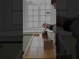 Joining the cabinet together either dovetails #joinery #woodworking