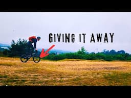 Overnight BMX BIKEPACKING to Wales to Donate My Most Epic Bike
