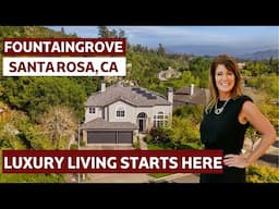 Inside a $1M+ Luxury Home in Santa Rosa [ Fountaingrove Neighborhood ] Living in Sonoma County, CA