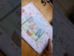 My April pattern is now available! A mix of appliqué and embroidery and really fun to make!