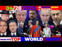 4/28/2025 (#1) TOP WORLD NEWS LIVE⏰PUTIN TSHAJ NRES ROG 3 HNUB, TRUMP & ZELENSKY, CHINA, MID EAST