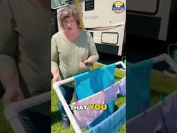 DIY Camper Drying Rack  Genius Solution!