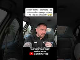 THE TEA IS FANTASTIC 😂😂😂😂 #pakistan #syria #vlog #fyp