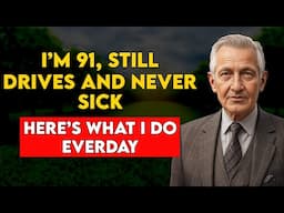 I’m 91, Take No Meds, and Still Drive — These 5 Daily Habits Changed My Body and Mind Forever
