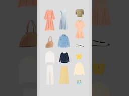 Inspired by Hilma af Klint, every outfit is fully interchangeable and it wasn't built with basics 🐚