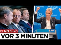 KOALITION ZERBRICHT LIVE - Neuwahlen eingeleitet! AfD jubelt!