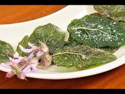 Episode 203  Beauty from the Flower Farm - Flowers in Season - Recipe in Bloom - Sage Crisps!