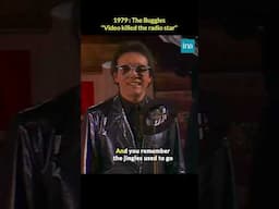The Buggles "Video Killed The Radio Star" 📻📺 #INA #shorts