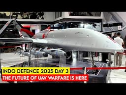 Indo Defence 2025 Day 3: Next-Gen UAVs Take Center Stage – Live Now!