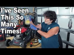 Mower Won't Start?  This Problem is Very Common!