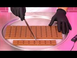 This GIANT XXXL Candy Bar Will Make Your Mouth Water! | Satisfying Chocolate ASMR