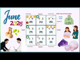 June 2025 Monthly Flying Star Feng Shui Analysis