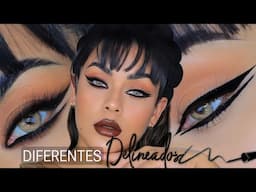 ¡APRENDE A DELINEARTE LOS OJOS! ✨ 2 Diferentes  de delineados en 5 minutos…
