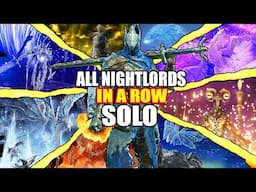 Elden Ring: Nightreign - Artorias Vs 8 Nightlords In A Row
