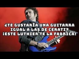 El luthier argentino que ¡REPLICA las guitarras de CERATI! 🤯