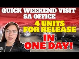 WEEKEND VISIT SA DEALER PARA SA 4 NA RELEASE!