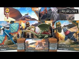 How To Train Your Dragon Movie Toy Collection Unboxing Review | ASMR