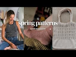 12 Knitting and Crochet Patterns to Make This Spring (Free Patterns Included!)
