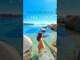 Why you should visit and swim in Lake Tahoe #camping #explore #outdoors #summer
