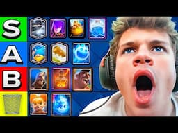 Jynxzi Ranks EVERY Card in Clash Royale