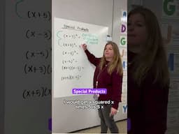 Special products #iteachalgebra #math #algebra #mathematics #iteachmath #teacher