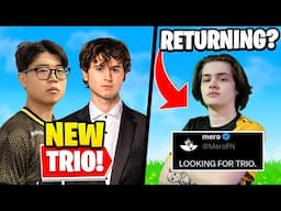 Bugha & Khanada Trioing - Mero RETURNING to Fortnite?!