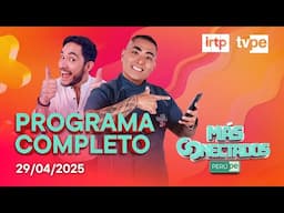 🔴 Más Conectados  📺  TVPerú EN VIVO | Martes 29 de abril del 2025