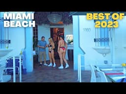 4K Miami Beach Ocean Drive Walk BEST of 2023 Compilation