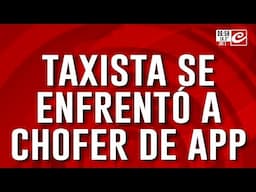 Quiso impedir que llevara a un pasajero... ¡y lo pasó por arriba con el auto!
