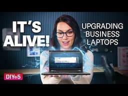 Upgrading Business Laptops for Personal Use - DIY in 5 Ep 246