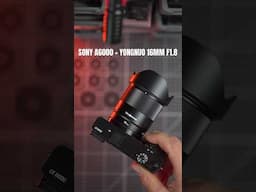 Amazing wide angle prime lens for Sony A6000 - the Yongnuo 16mm f1.8
