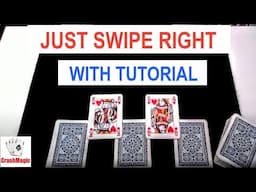 Now Swipe Right Card Trick Performance and Tutorial