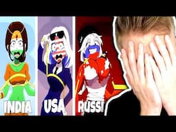 The Bizarre & Creepy Evolution of Countryhumans!