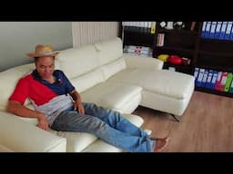 SOFA GÓC DA BÒ CHỈNH ĐIỆN ĐỦ 3 MÀU 0914466462 AN NGUYEN