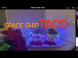 Spaceship Taco. A unique Christmas celebration and Holiday Seasons celebration dinner idea.